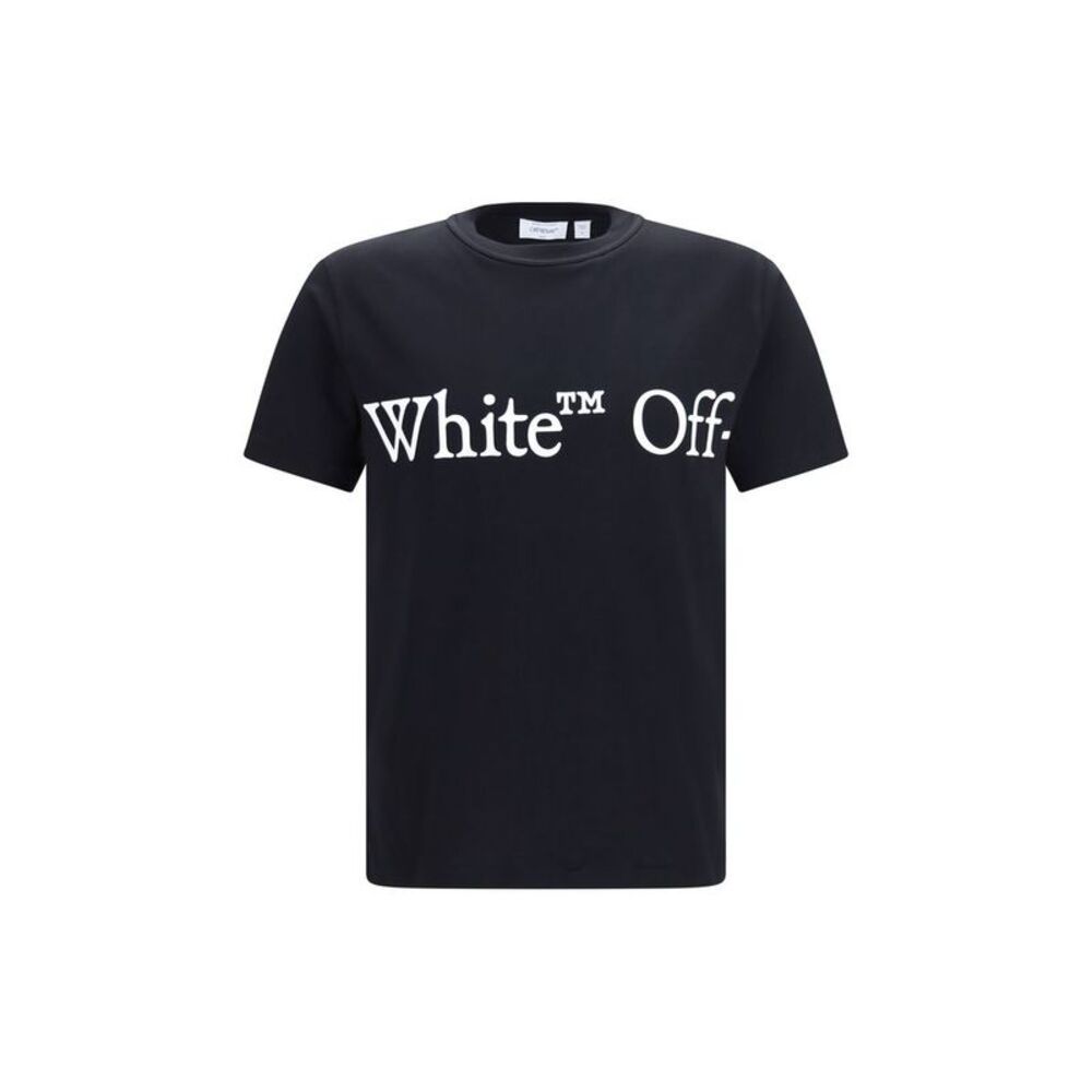 Off-White Black Cotton Men's T-Shirt